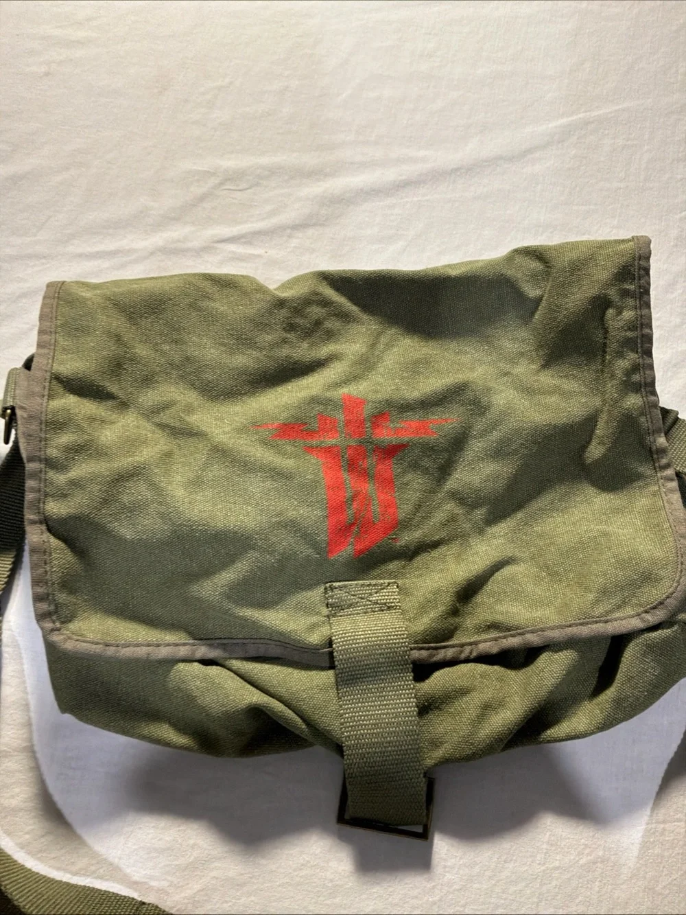 Wolfenstein The New Order Canvas Messenger Bag Military Bag PS3 PS4 Xbox One 360